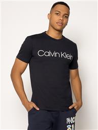 T-SHIRT LOGO K10K104063 ΣΚΟΥΡΟ ΜΠΛΕ REGULAR FIT CALVIN KLEIN