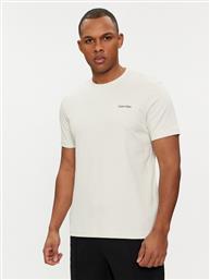 T-SHIRT MICRO LOGO INTERLOCK K10K109894 ΜΠΕΖ REGULAR FIT CALVIN KLEIN