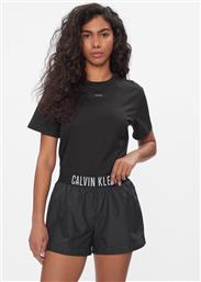 T-SHIRT MICRO LOGO K20K206629 ΜΑΥΡΟ REGULAR FIT CALVIN KLEIN από το MODIVO