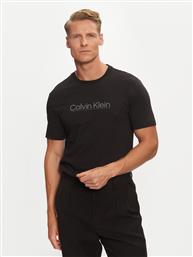 T-SHIRT RAISED LINE LOGO K10K113587 ΜΑΥΡΟ REGULAR FIT CALVIN KLEIN