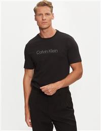 T-SHIRT RAISED LINE LOGO K10K113587 ΜΑΥΡΟ REGULAR FIT CALVIN KLEIN