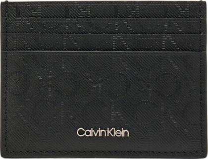 ΘΗΚΗ ΠΙΣΤΩΤΙΚΩΝ ΚΑΡΤΩΝ CK MUST MONO CARDHOLDER 6CC K50K512701 ΜΑΥΡΟ CALVIN KLEIN