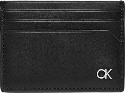 ΘΗΚΗ ΠΙΣΤΩΤΙΚΩΝ ΚΑΡΤΩΝ METAL CK CARDHOLDER 6CC K50K512286 ΜΑΥΡΟ CALVIN KLEIN