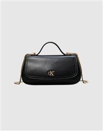 TOP HANDLE WITH CHAIN BAG (ΔΙΑΣΤΑΣΕΙΣ: 26 X 14 X 6ΕΚ.) CALVIN KLEIN
