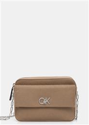 ΤΣΑΝΤΑ ΧΡΩΜΑ: ΜΠΕΖ, K60K613140 CALVIN KLEIN