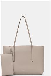 ΤΣΑΝΤΑ ΧΡΩΜΑ: ΜΠΕΖ, LV04F3274G CALVIN KLEIN