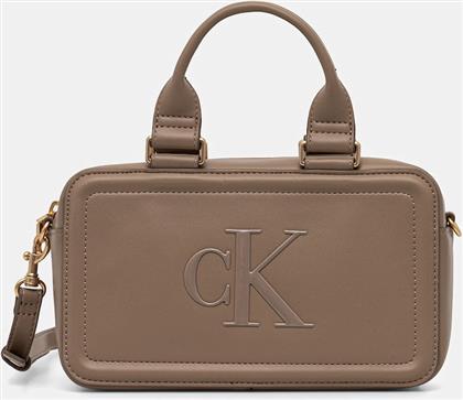 ΤΣΑΝΤΑ ΧΡΩΜΑ: ΜΠΕΖ, LV04F3411G CALVIN KLEIN