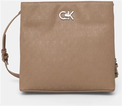 ΤΣΑΝΤΑ ΧΡΩΜΑ: ΚΑΦΕ, K60K613137 CALVIN KLEIN