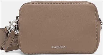 ΤΣΑΝΤΑ ΧΡΩΜΑ: ΚΑΦΕ, LV04F3165G CALVIN KLEIN