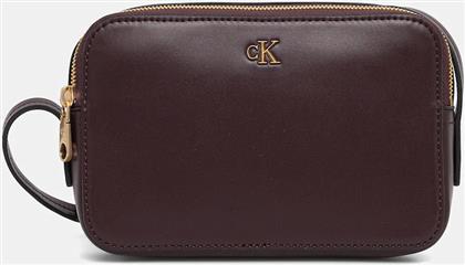 ΤΣΑΝΤΑ ΧΡΩΜΑ: ΚΑΦΕ, LV04F3173G CALVIN KLEIN