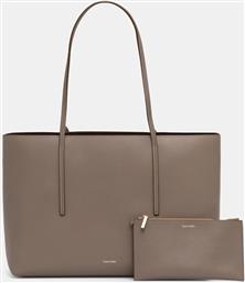 ΤΣΑΝΤΑ ΧΡΩΜΑ: ΚΑΦΕ, LV04F3274G CALVIN KLEIN