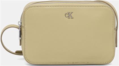 ΤΣΑΝΤΑ ΧΡΩΜΑ: ΚΙΤΡΙΝΟ, LV04F3173G CALVIN KLEIN