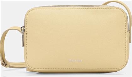 ΤΣΑΝΤΑ ΧΡΩΜΑ: ΚΙΤΡΙΝΟ, LV04F3276G CALVIN KLEIN