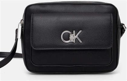 ΤΣΑΝΤΑ ΧΡΩΜΑ: ΜΑΥΡΟ, K60K612538 CALVIN KLEIN