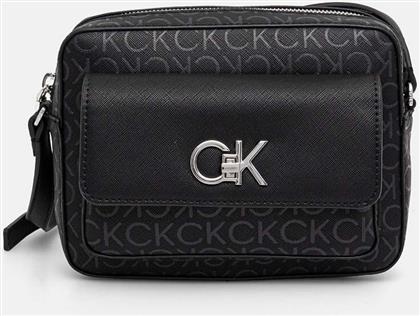 ΤΣΑΝΤΑ ΧΡΩΜΑ: ΜΑΥΡΟ, K60K612676 CALVIN KLEIN