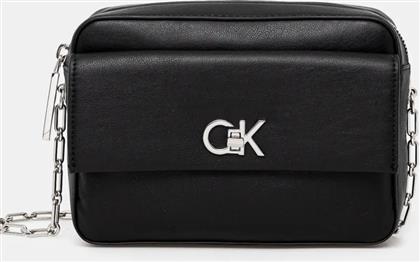 ΤΣΑΝΤΑ ΧΡΩΜΑ: ΜΑΥΡΟ, K60K613089 CALVIN KLEIN