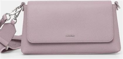 ΤΣΑΝΤΑ ΧΡΩΜΑ: ΜΟΒ, K60K612805 CALVIN KLEIN