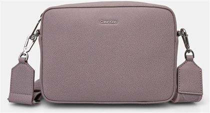 ΤΣΑΝΤΑ ΧΡΩΜΑ: ΜΟΒ, K60K613084 CALVIN KLEIN