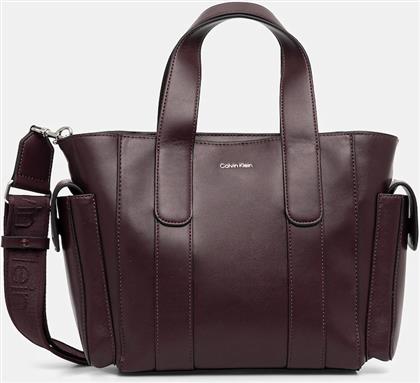 ΤΣΑΝΤΑ ΧΡΩΜΑ: ΜΟΒ, LV04F3290G CALVIN KLEIN