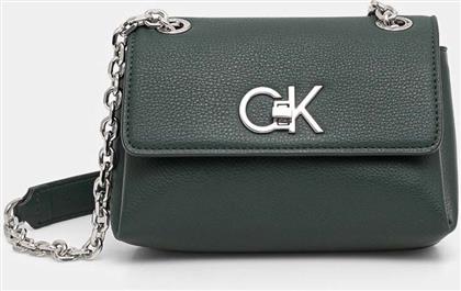 ΤΣΑΝΤΑ ΧΡΩΜΑ: ΠΡΑΣΙΝΟ, K60K612546 CALVIN KLEIN