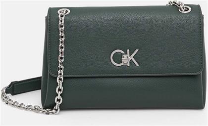 ΤΣΑΝΤΑ ΧΡΩΜΑ: ΠΡΑΣΙΝΟ, K60K612554 CALVIN KLEIN