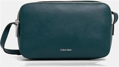 ΤΣΑΝΤΑ ΧΡΩΜΑ: ΤΙΡΚΟΥΑΖ, LV04F3276G CALVIN KLEIN