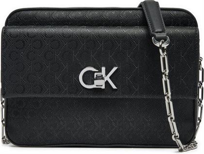 ΤΣΑΝΤΑ CK CAMERA BAG W/POCKET-MONO K60K613140 ΜΑΥΡΟ CALVIN KLEIN