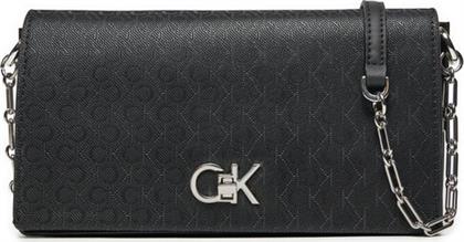 ΤΣΑΝΤΑ CK CONVERTIBLE MINI BAG-MONO K60K613141 ΜΑΥΡΟ CALVIN KLEIN