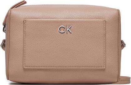 ΤΣΑΝΤΑ CK DAILY CAMERA K60K612274 ΜΠΕΖ CALVIN KLEIN