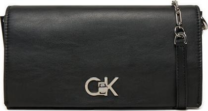 ΤΣΑΝΤΑ CK MINI CONV CHAIN BAG K60K612806 ΜΑΥΡΟ CALVIN KLEIN