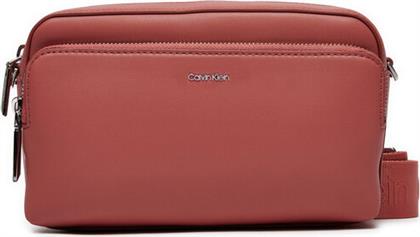 ΤΣΑΝΤΑ CK MUST CAMERA BAG K60K611927 ΡΟΖ CALVIN KLEIN