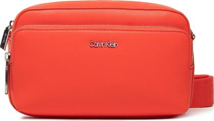 ΤΣΑΝΤΑ CK MUST CAMERA BAG W/PCKT LG K60K608410 ΠΟΡΤΟΚΑΛΙ CALVIN KLEIN