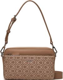 ΤΣΑΝΤΑ CK MUST CONV CAMERA BAG-JCQ K60K612167 ΚΑΦΕ CALVIN KLEIN