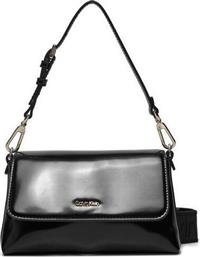 ΤΣΑΝΤΑ CK MUST DBL STRAP MINI BAG-SHINY K60K612772 ΜΑΥΡΟ CALVIN KLEIN