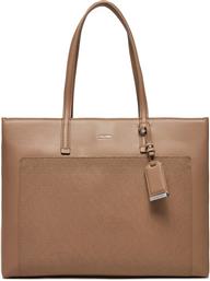 ΤΣΑΝΤΑ CK MUST MEDIUM SHOPPER-MONO K60K612774 ΜΠΕΖ CALVIN KLEIN