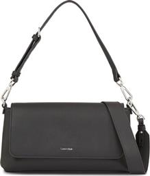 ΤΣΑΝΤΑ CK MUST SHOULDER BAG K60K611928 ΜΑΥΡΟ CALVIN KLEIN