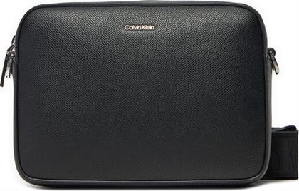 ΤΣΑΝΤΑ CK MUST SMALL CAMERA BAG-CAVIAR K60K613084 ΜΑΥΡΟ CALVIN KLEIN