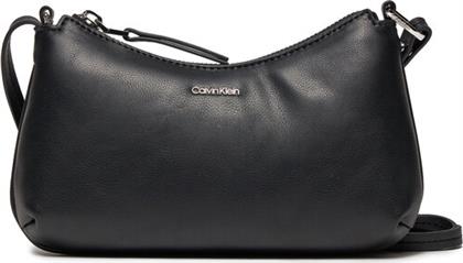 ΤΣΑΝΤΑ CK MUST SOFT CROSSBODY BAG K60K611681 ΜΑΥΡΟ CALVIN KLEIN