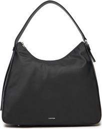 ΤΣΑΝΤΑ CK SENSE MEDIUM SHOPPER-NYLON K60K613128 ΜΑΥΡΟ CALVIN KLEIN