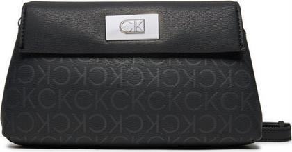 ΤΣΑΝΤΑ FULLY STUFFED FLATPACK K60K612634 ΜΑΥΡΟ CALVIN KLEIN