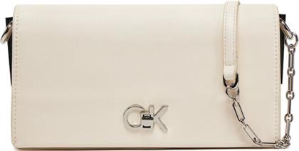 ΤΣΑΝΤΑ K60K612806 ΕΚΡΟΥ CALVIN KLEIN