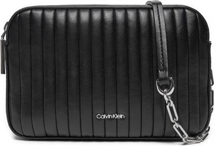 ΤΣΑΝΤΑ MINI LINE QUILT CAMERA BAG K60K613078 ΜΑΥΡΟ CALVIN KLEIN