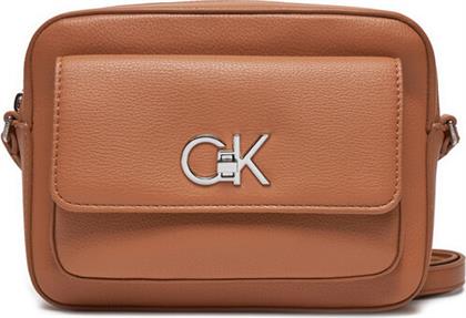 ΤΣΑΝΤΑ RE-LOCK CAMERA K60K612538 ΚΑΦΕ CALVIN KLEIN