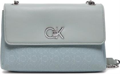 ΤΣΑΝΤΑ RE-LOCK K60K611755 ΓΚΡΙ CALVIN KLEIN