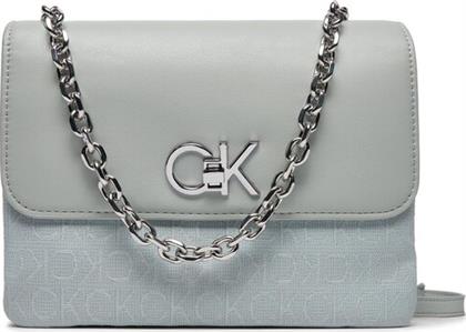 ΤΣΑΝΤΑ RE-LOCK K60K611877 ΓΚΡΙ CALVIN KLEIN