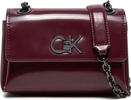 ΤΣΑΝΤΑ RE-LOCK SM SHOULDER K60K612558 ΜΠΟΡΝΤΟ CALVIN KLEIN