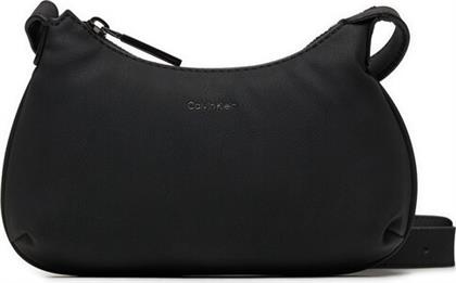 ΤΣΑΝΤΑ SOFT CROSSBODY K60K612112 ΜΑΥΡΟ CALVIN KLEIN