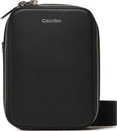 ΤΣΑΝΤΑΚΙ CK SLEEK REPORTER XS K50K512747 ΜΑΥΡΟ CALVIN KLEIN