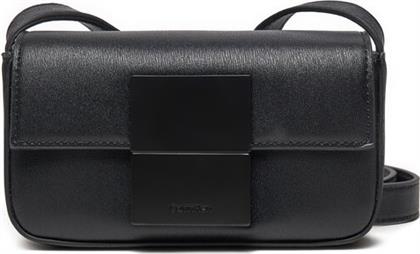 ΤΣΑΝΤΑΚΙ ICONIC PLAQUE CAMERA BAG S K50K512254 ΜΑΥΡΟ CALVIN KLEIN