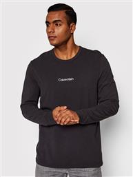 LONGSLEEVE 000NM2171E ΜΑΥΡΟ REGULAR FIT CALVIN KLEIN UNDERWEAR